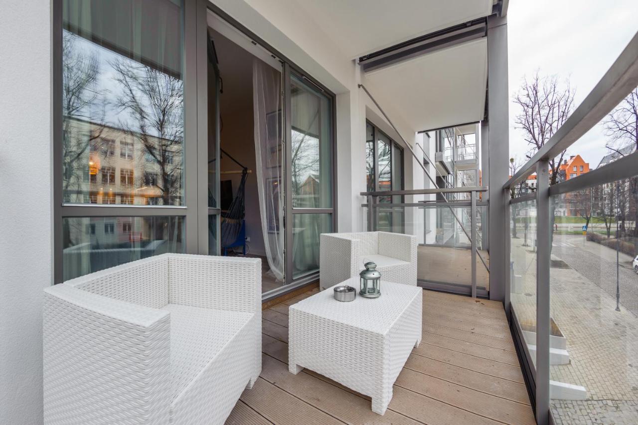 Apartamenty Sun & Snow Riverfront Gdaňsk Exteriér fotografie
